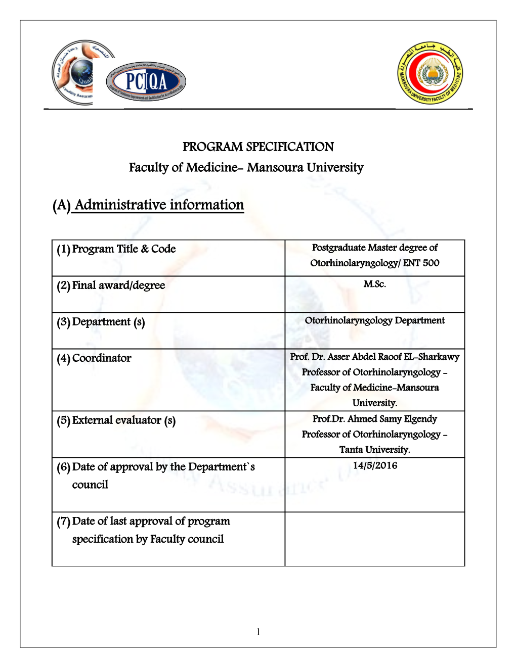 Faculty of Medicine- Mansoura University s2