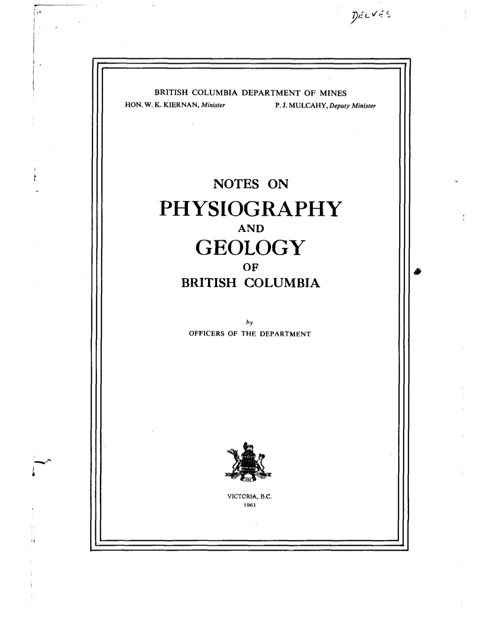 Physiography Geology