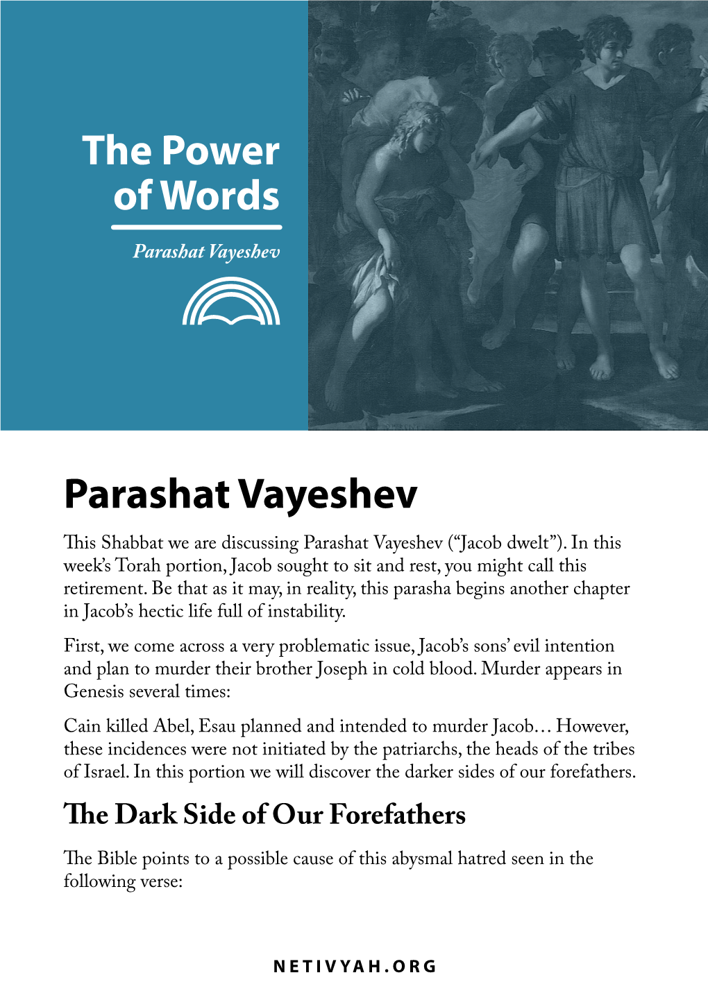 Parashat Vayeshev