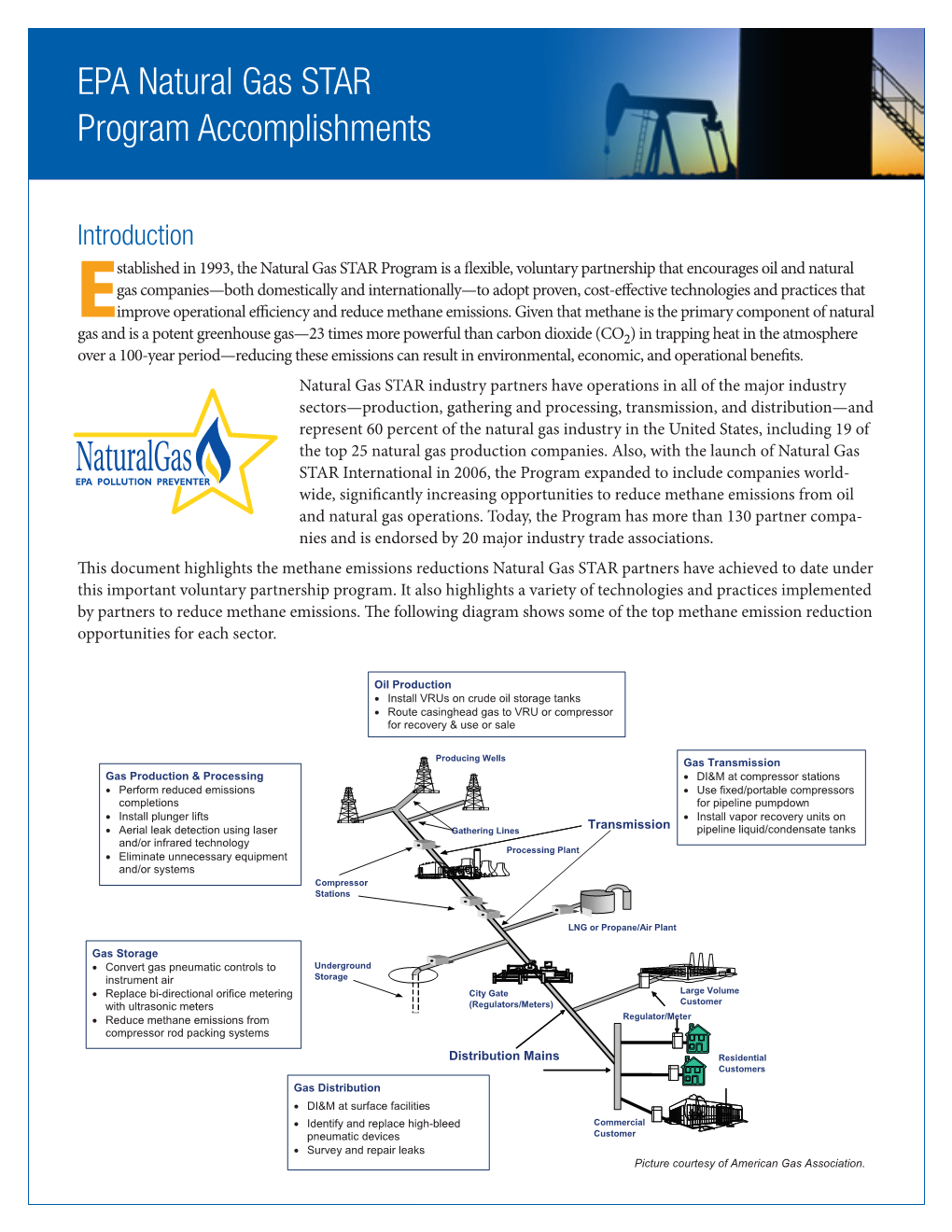 2007 EPA Natural Gas STAR Program Accomplishments