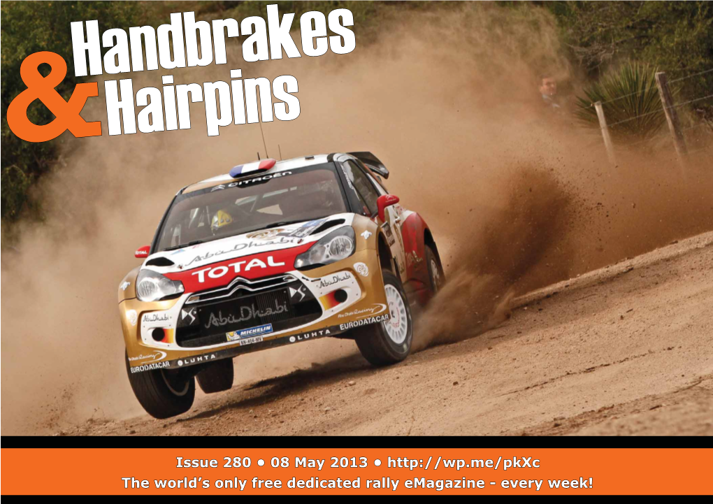 The World's Only Free Dedicated Rally Emagazine