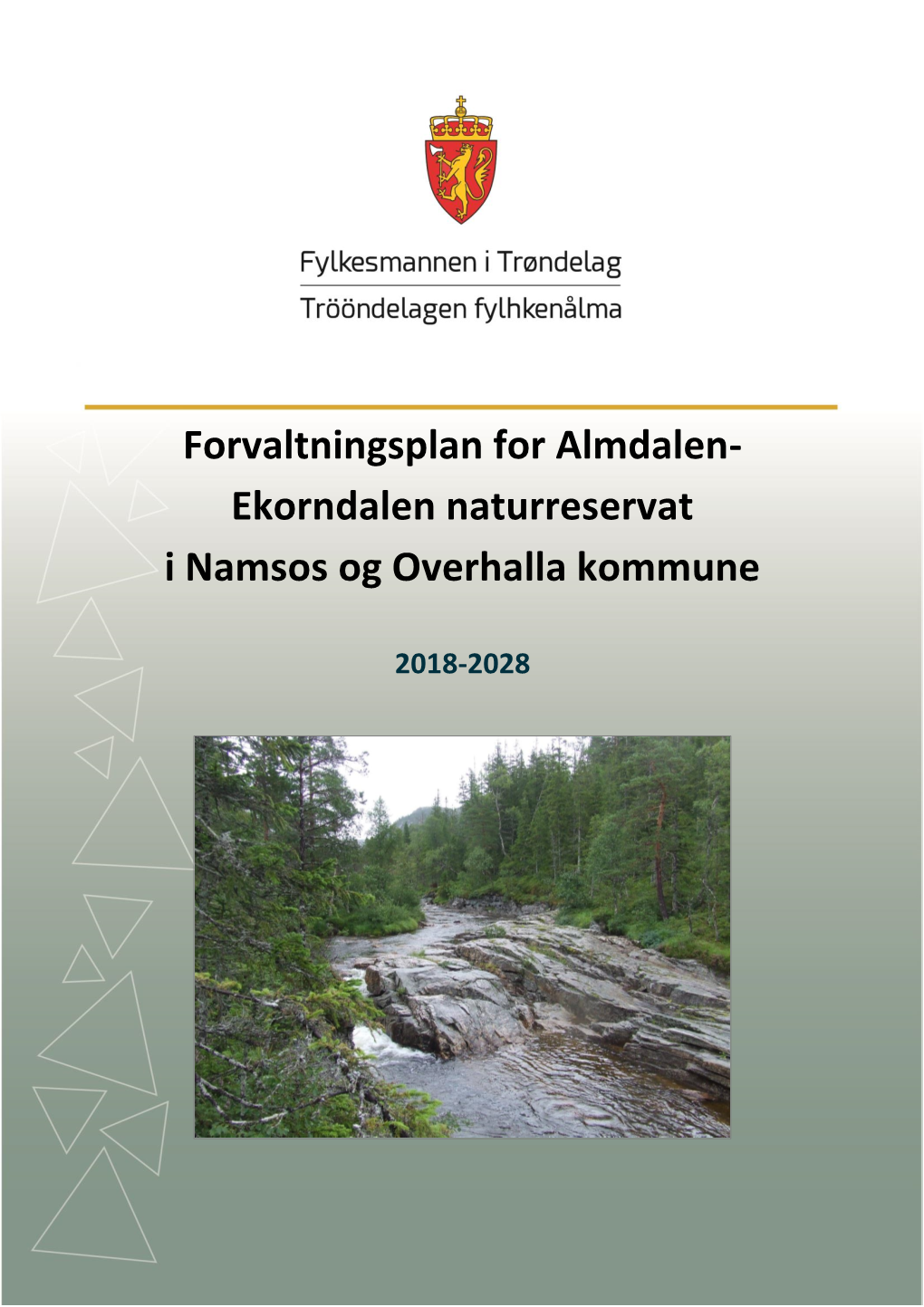 Ekorndalen Naturreservat I Namsos Og Overhalla Kommune