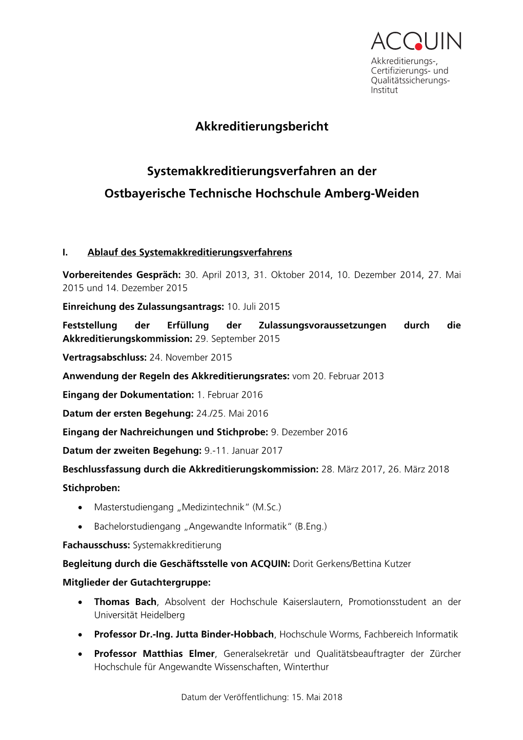 Ostbayerische Technische Hochschule Amberg-Weiden