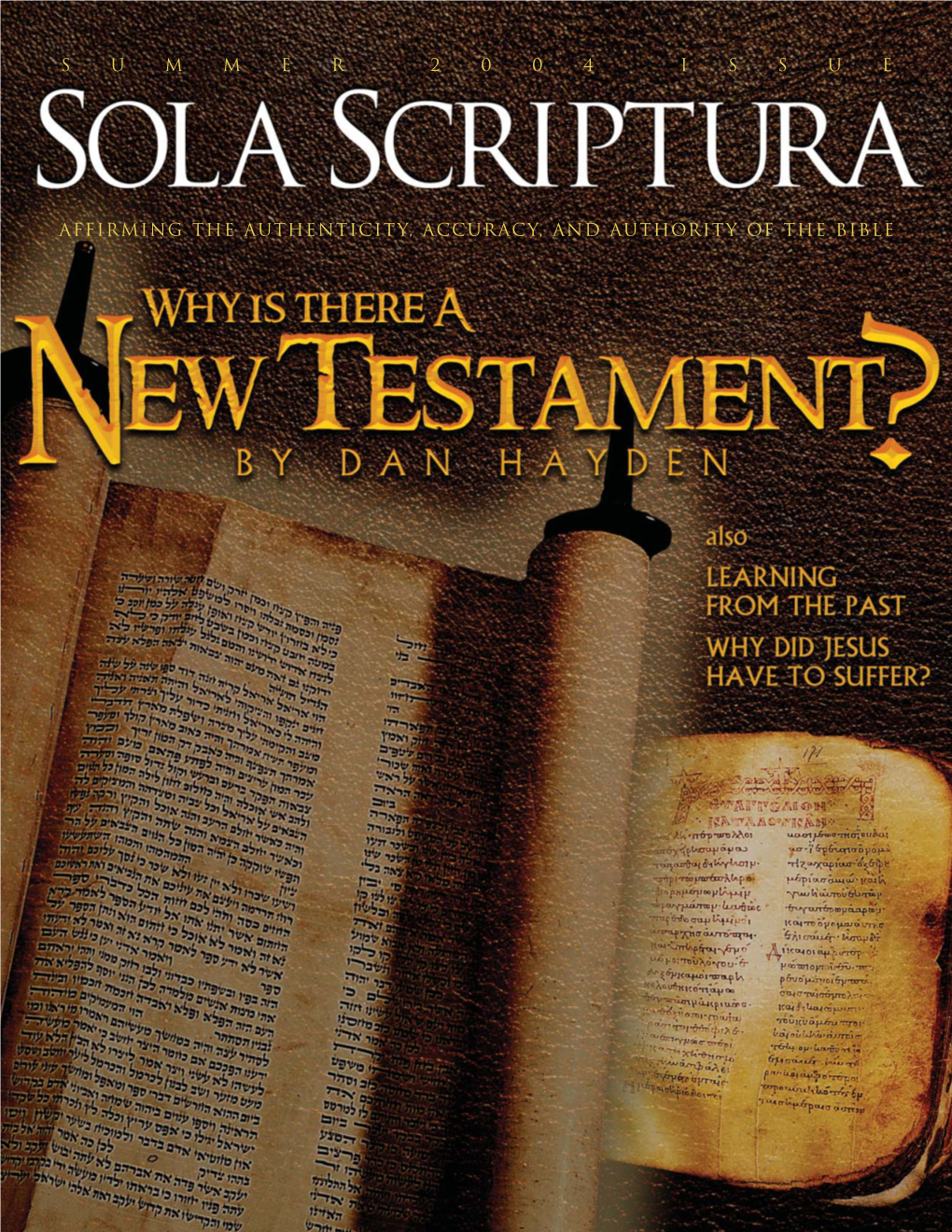 Sola Scriptura Magazine #7