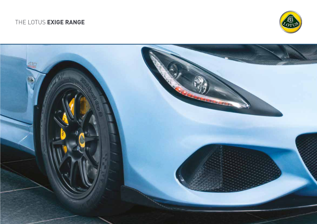 The Lotus Exige Range