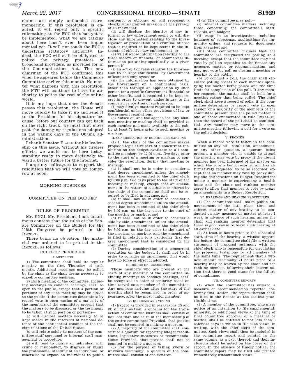 Congressional Record—Senate S1929