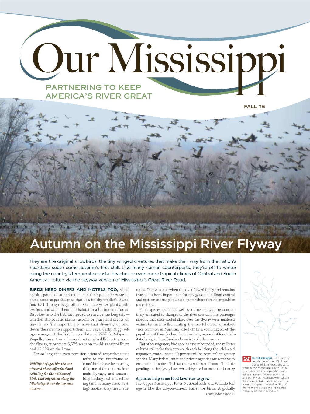 Autumn on the Mississippi River Flyway