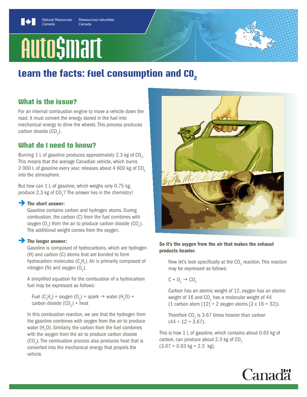 Learn the Facts: Fuel Consumption and CO2