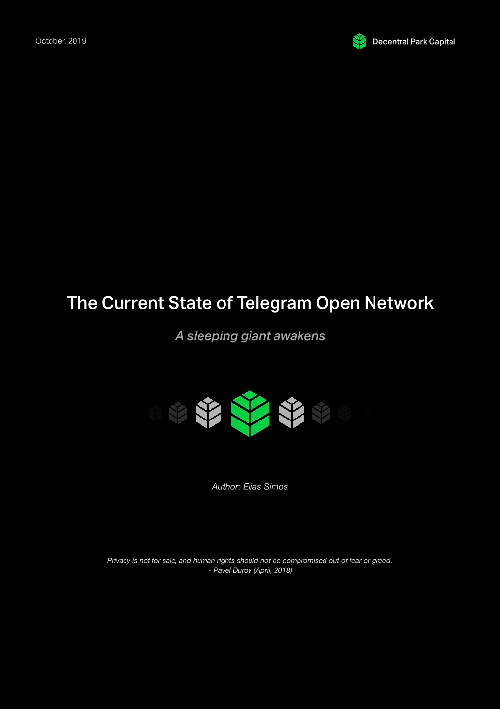 The Current State of Telegram Open Network