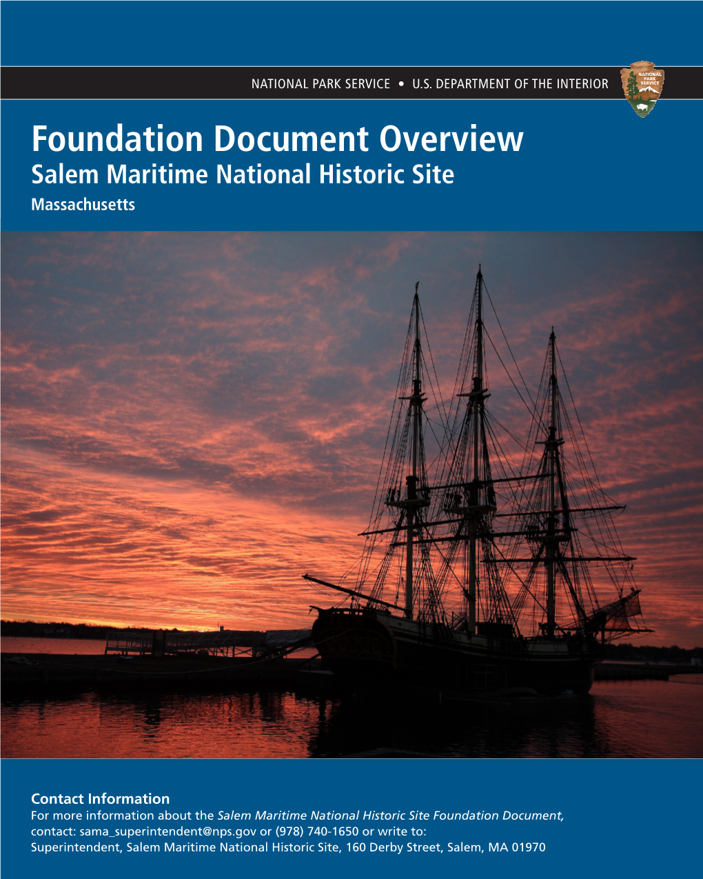 Foundation Document Overview, Salem