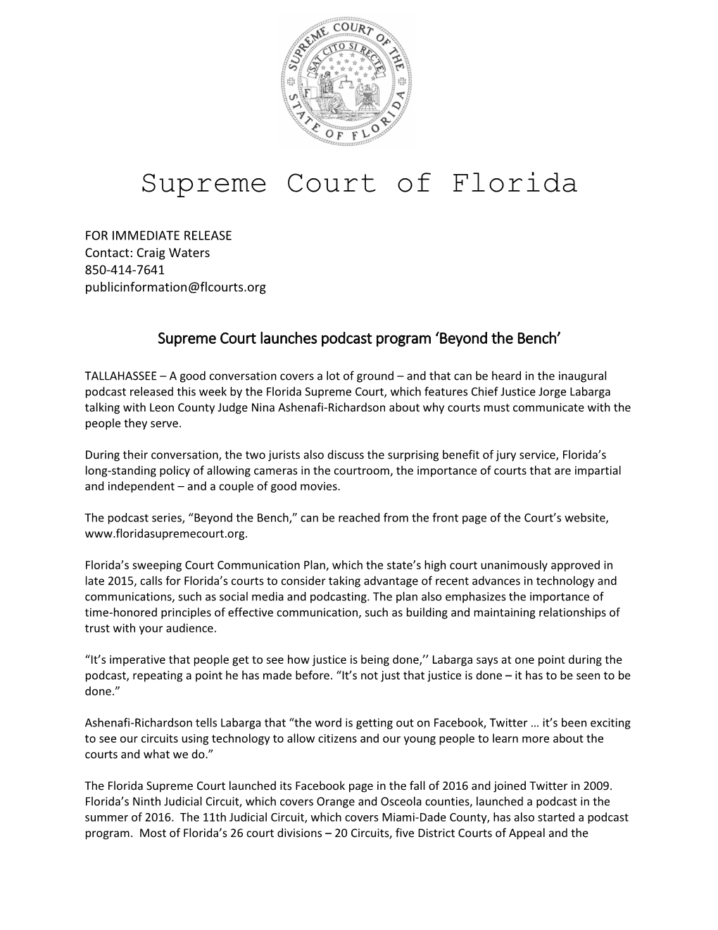 Supreme Court of Florida