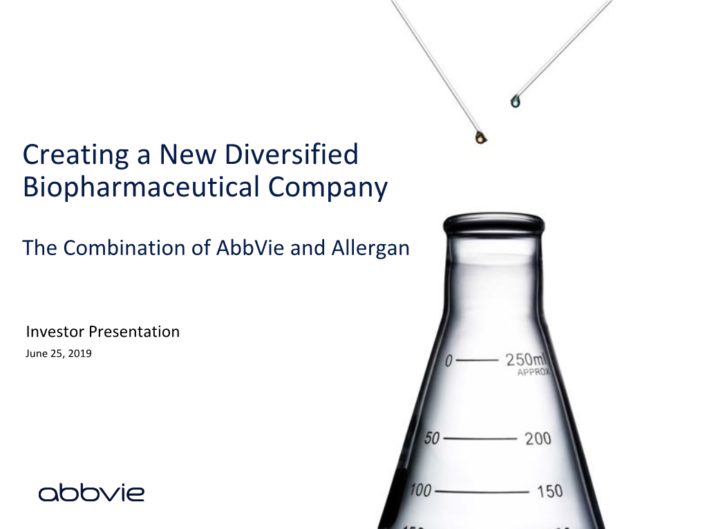 Abbvie Allergan Acquisition