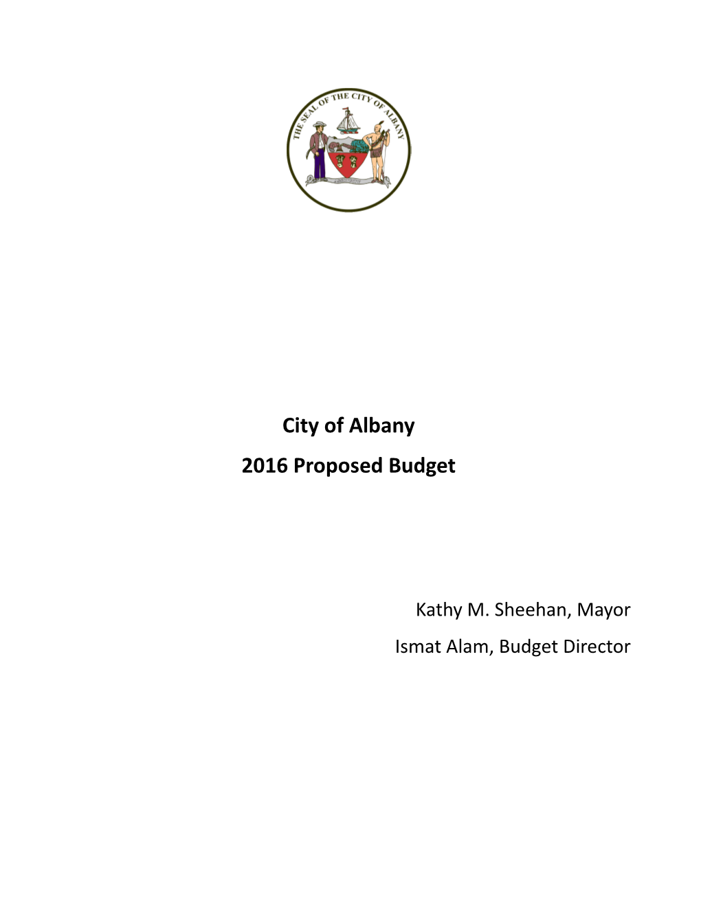 2016 Proposed Budget