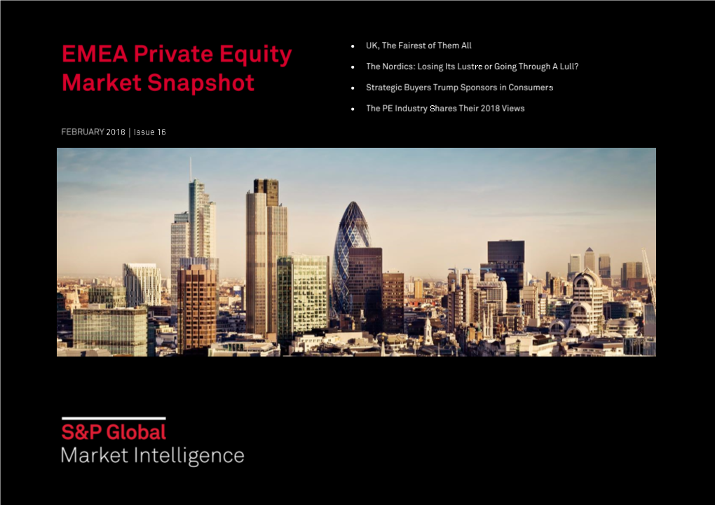 EMEA Private Equity Market Snapshot