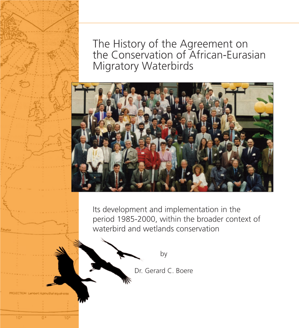 The History of the Agreement on the Conservation of African-Eurasian Migratory Waterbirds