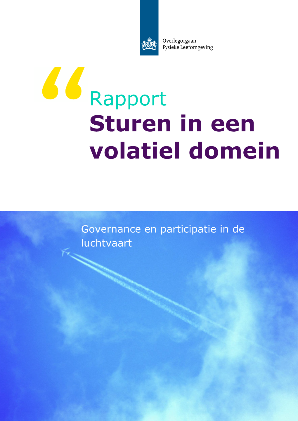 06.A Rapport Sturen in Een Volatiel Domein