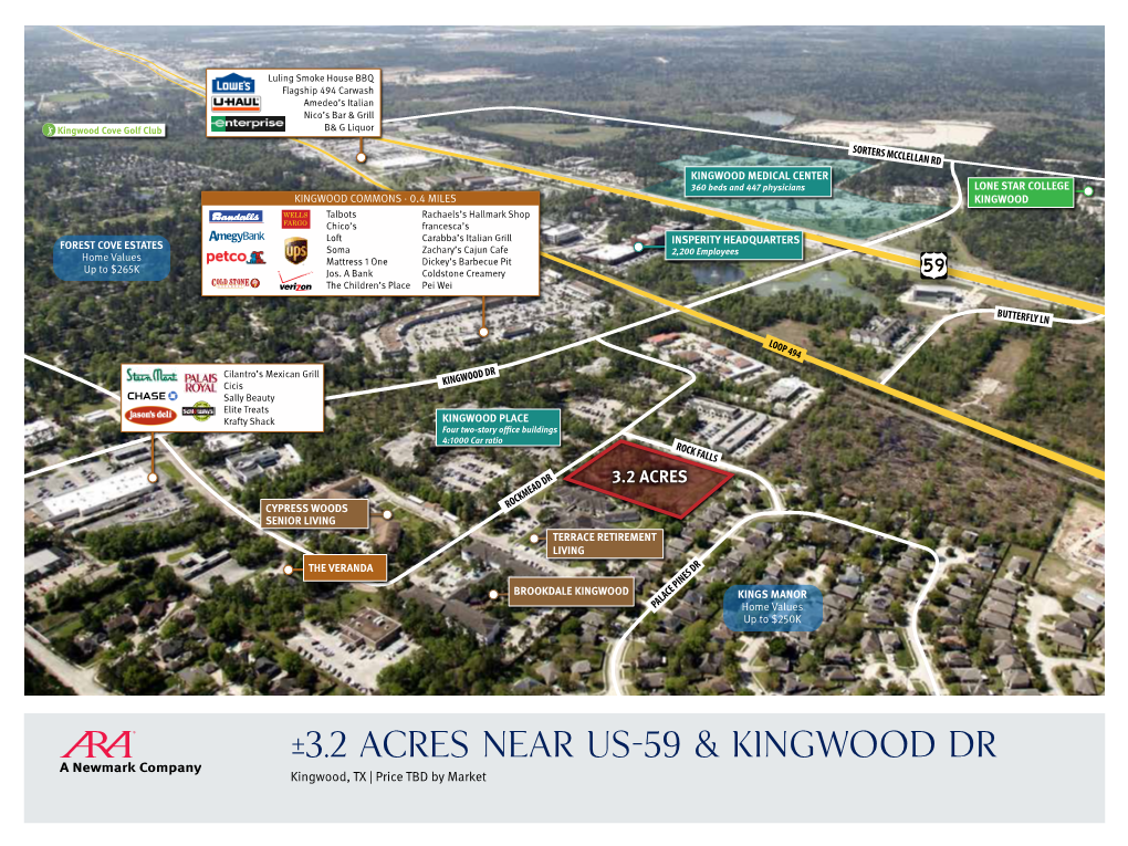 ±3.2 Acres NEAR US-59 & KINGWOOD DR