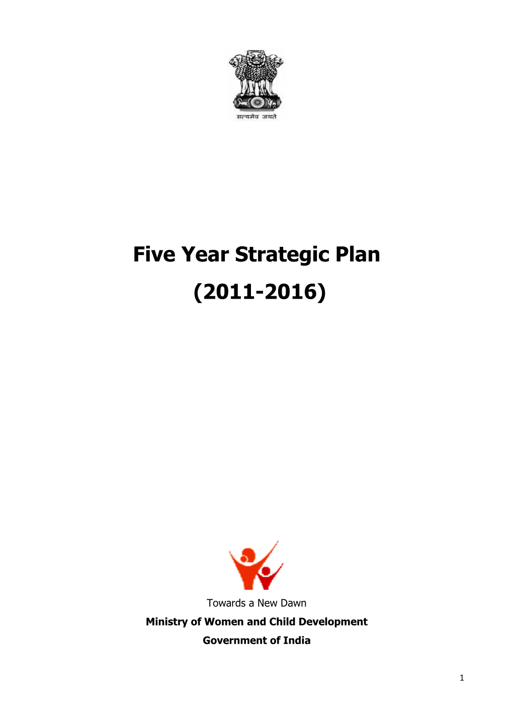 Five Year Strategic Plan (2011-2016)