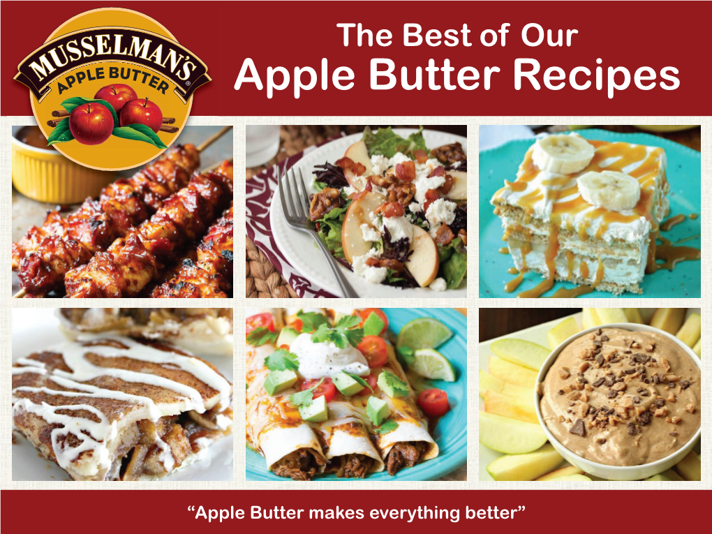 Apple Butter Recipes