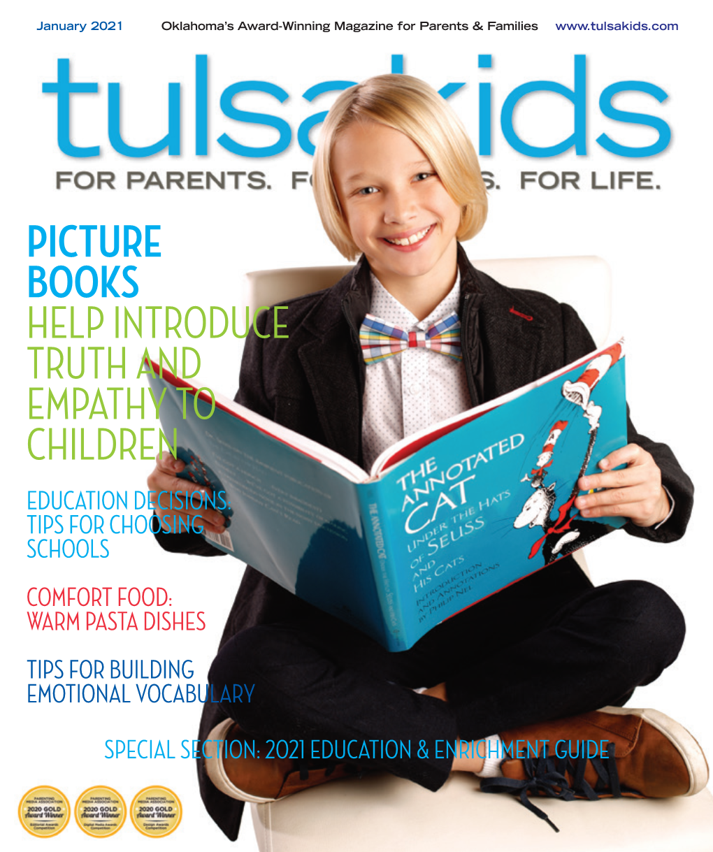 January 2021 Oklahoma’S Award-Winning Magazine for Parents & Families