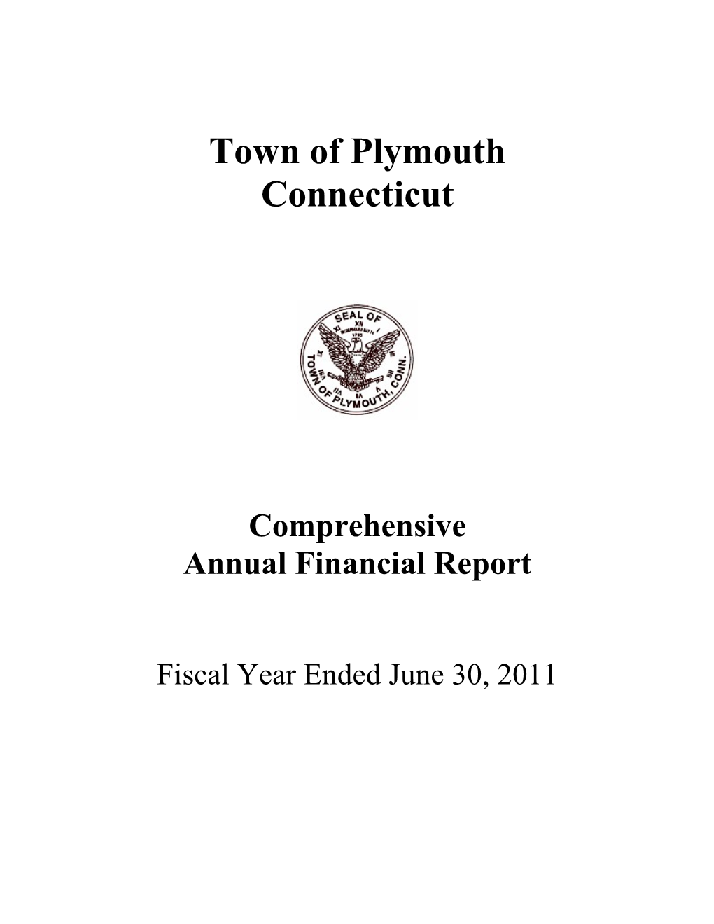 Town of Plymouth Connecticut