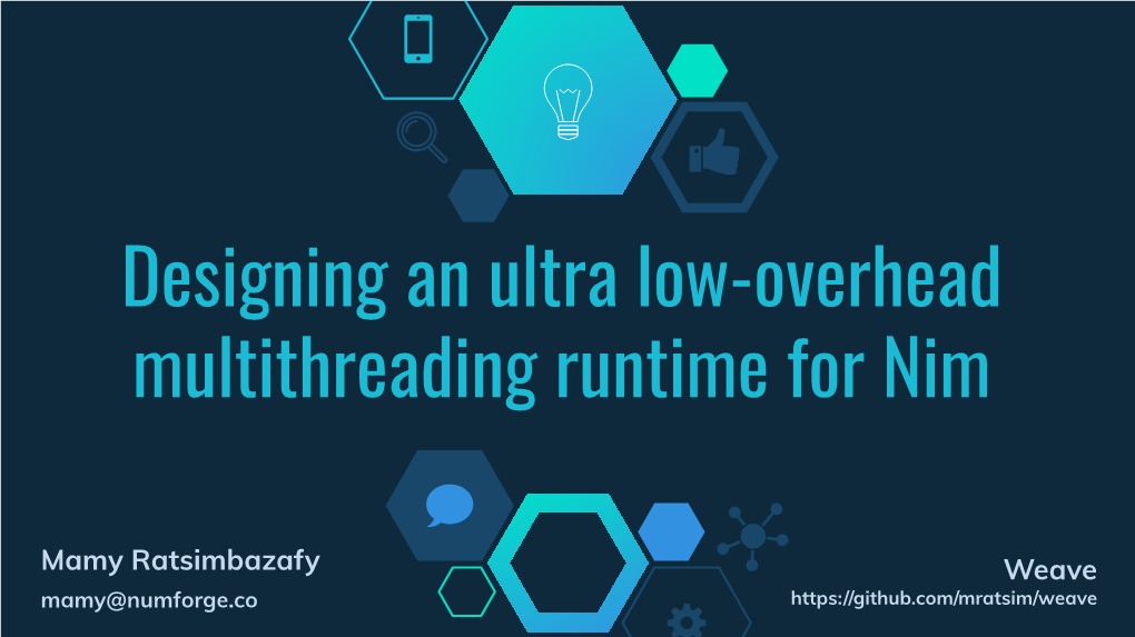 Designing an Ultra Low-Overhead Multithreading Runtime for Nim