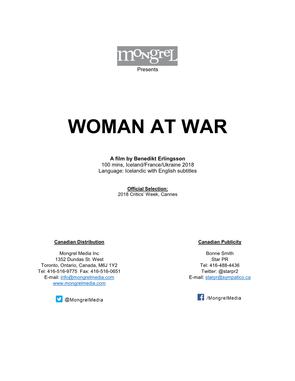 Woman at War