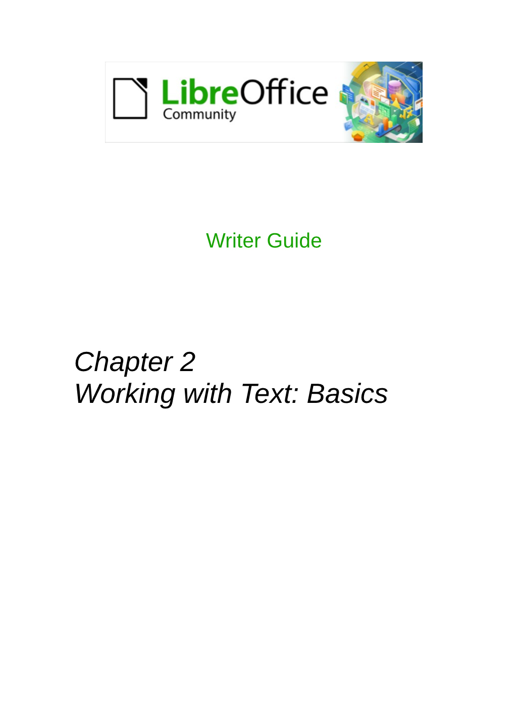 Chapter 2 Working with Text: Basics Copyright