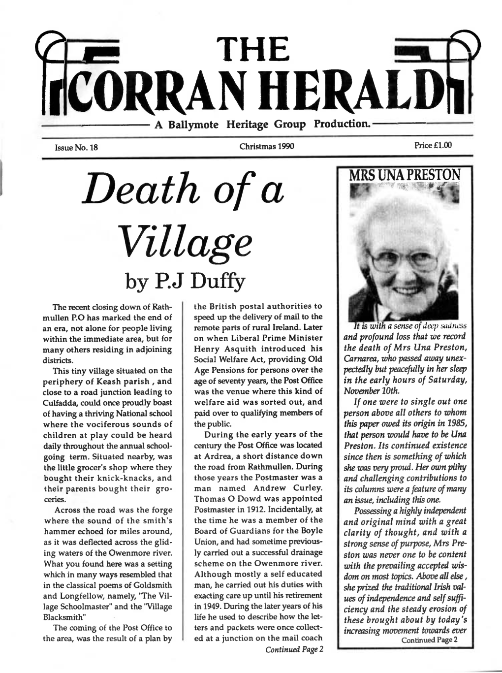 The Corran Herald Issue 18, 1990