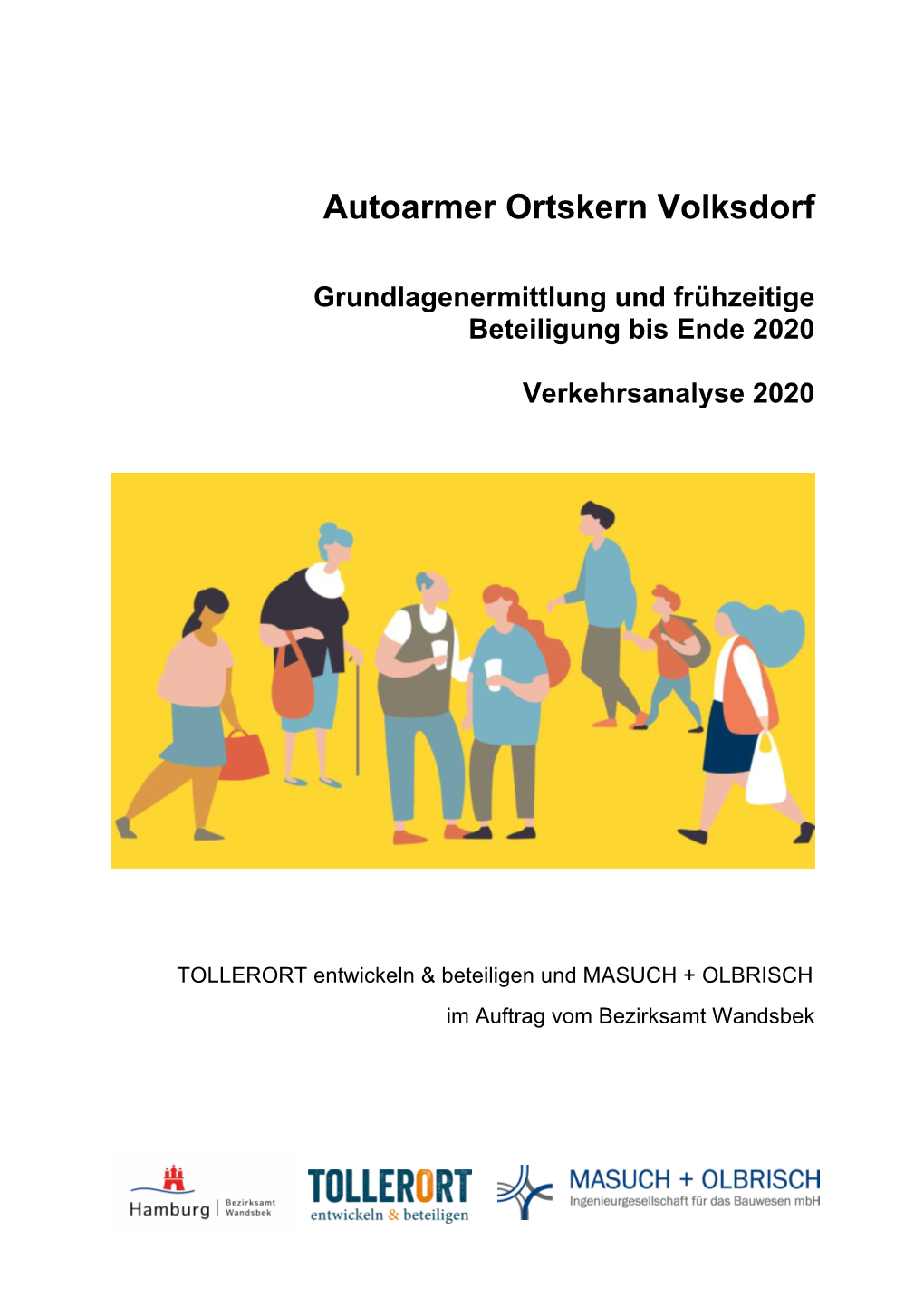 Autoarmer Ortskern Volksdorf