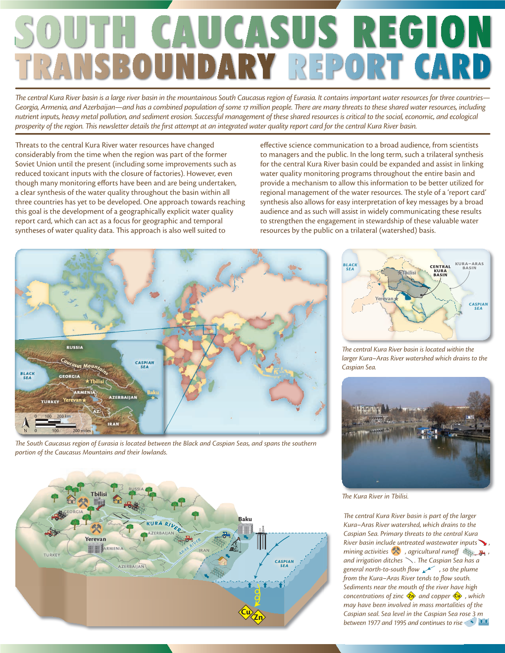 South Caucasus Region Transboundary Report Card