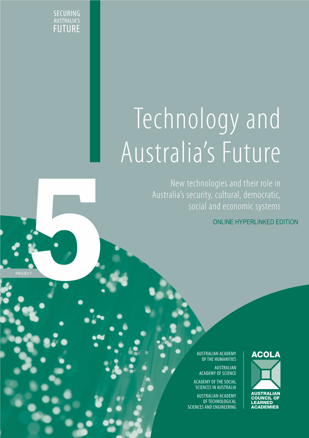 Technology and Australia's Future