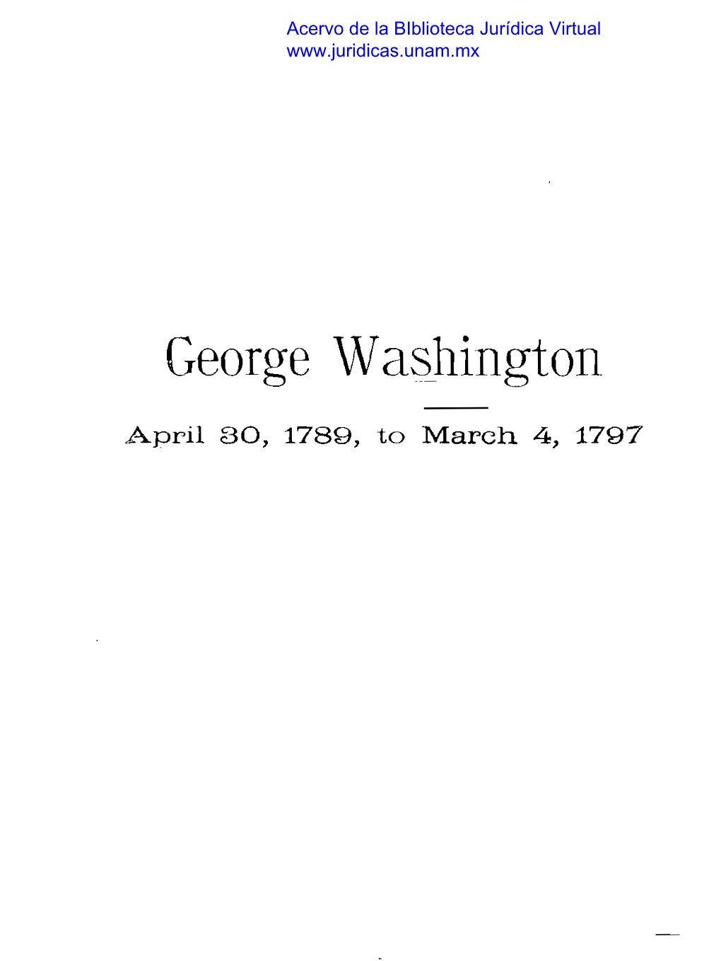 George Washington