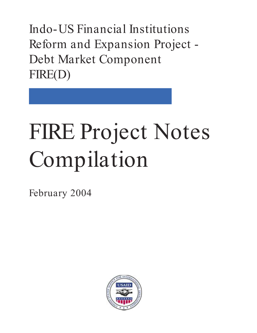 FIRE Project Notes Compilation