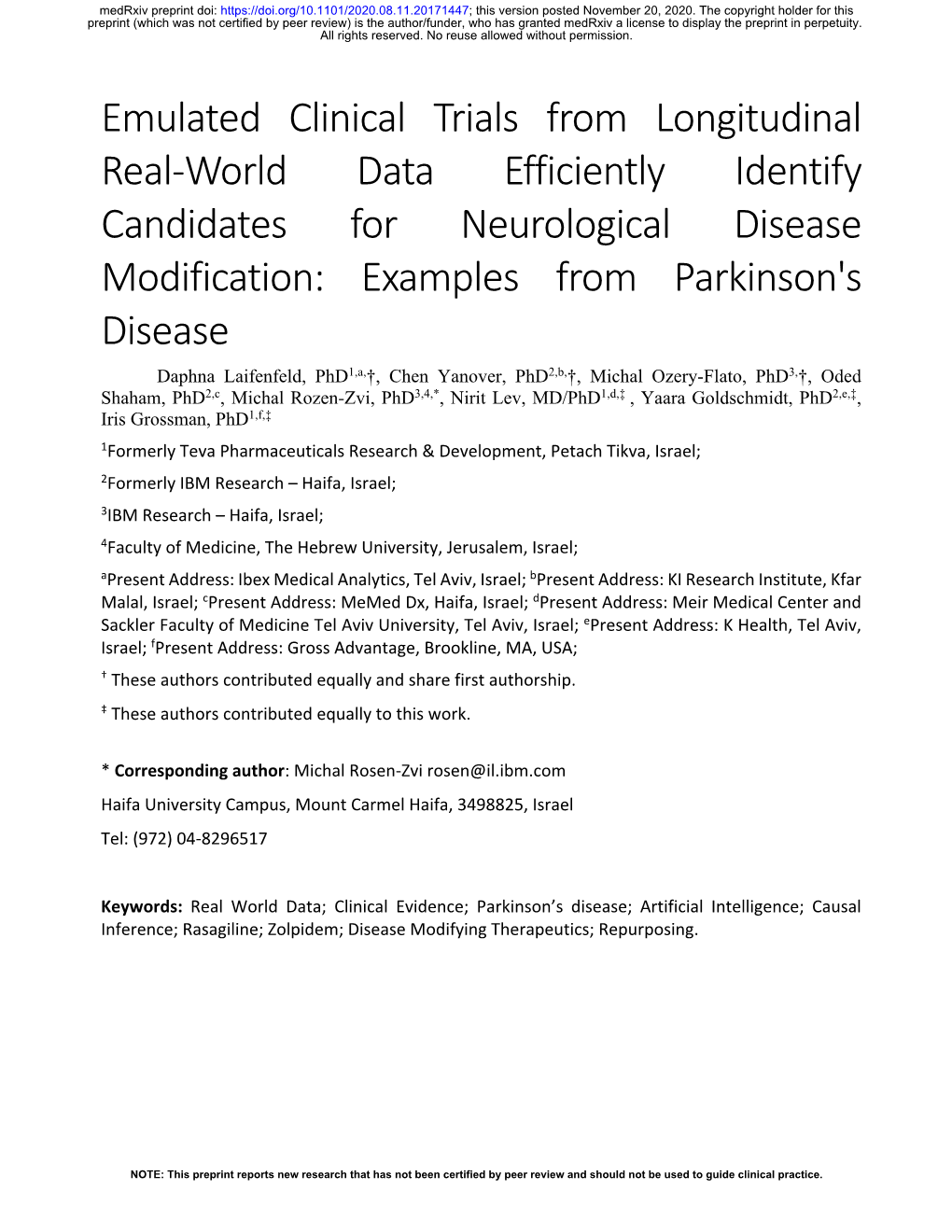 Emulated Clinical Trials from Longitudinal Real-World Data Efficiently Identify Candidates for Neurological Disease Modification