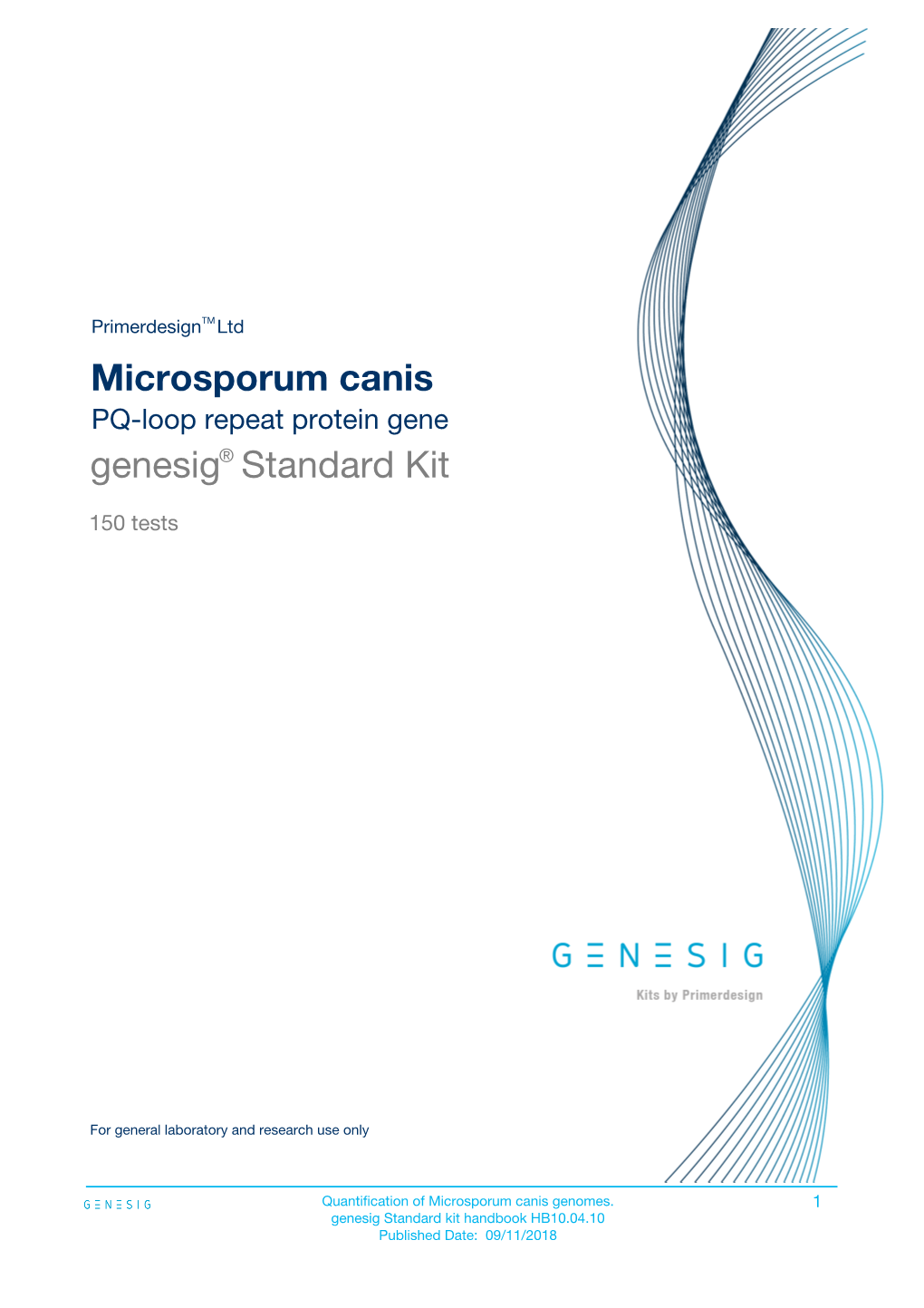 Microsporum Canis Genesig Standard