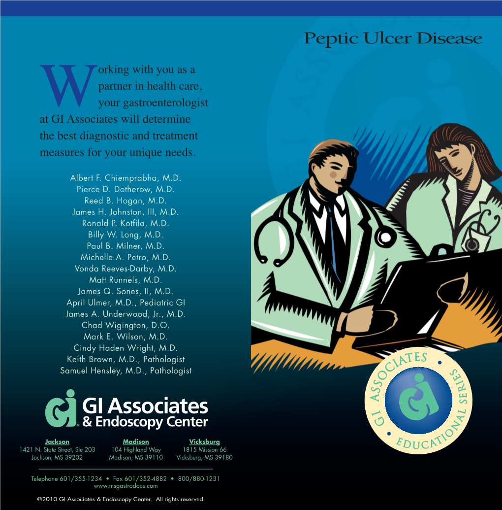 Peptic Ulcer Disease