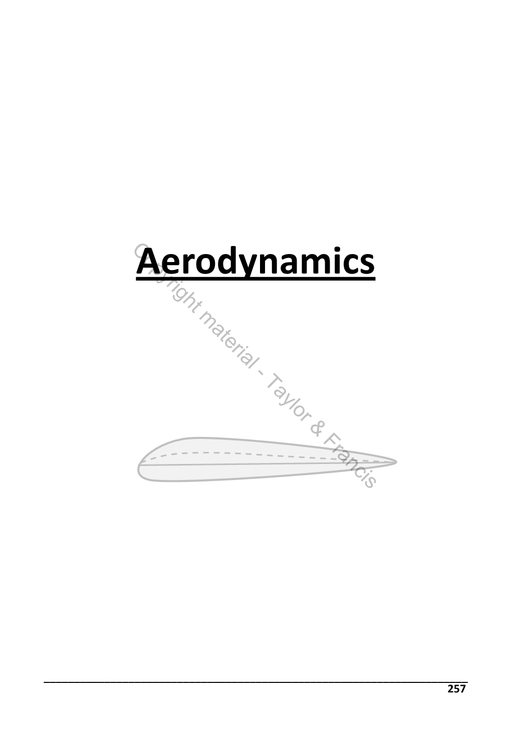 Aerodynamics Material - Taylor & Francis