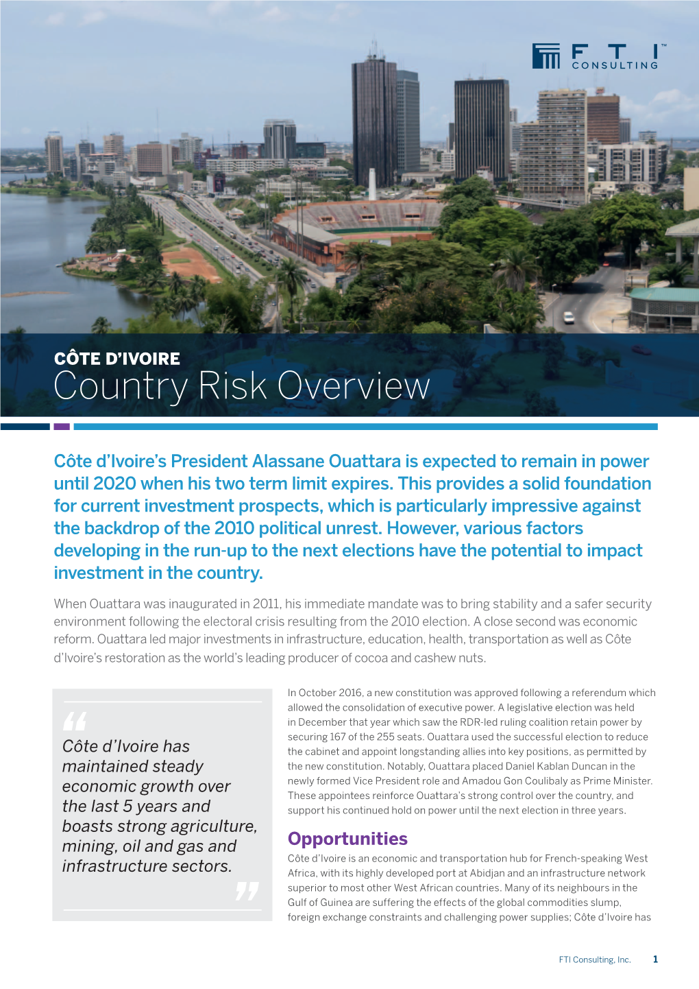 Country Risk Overview