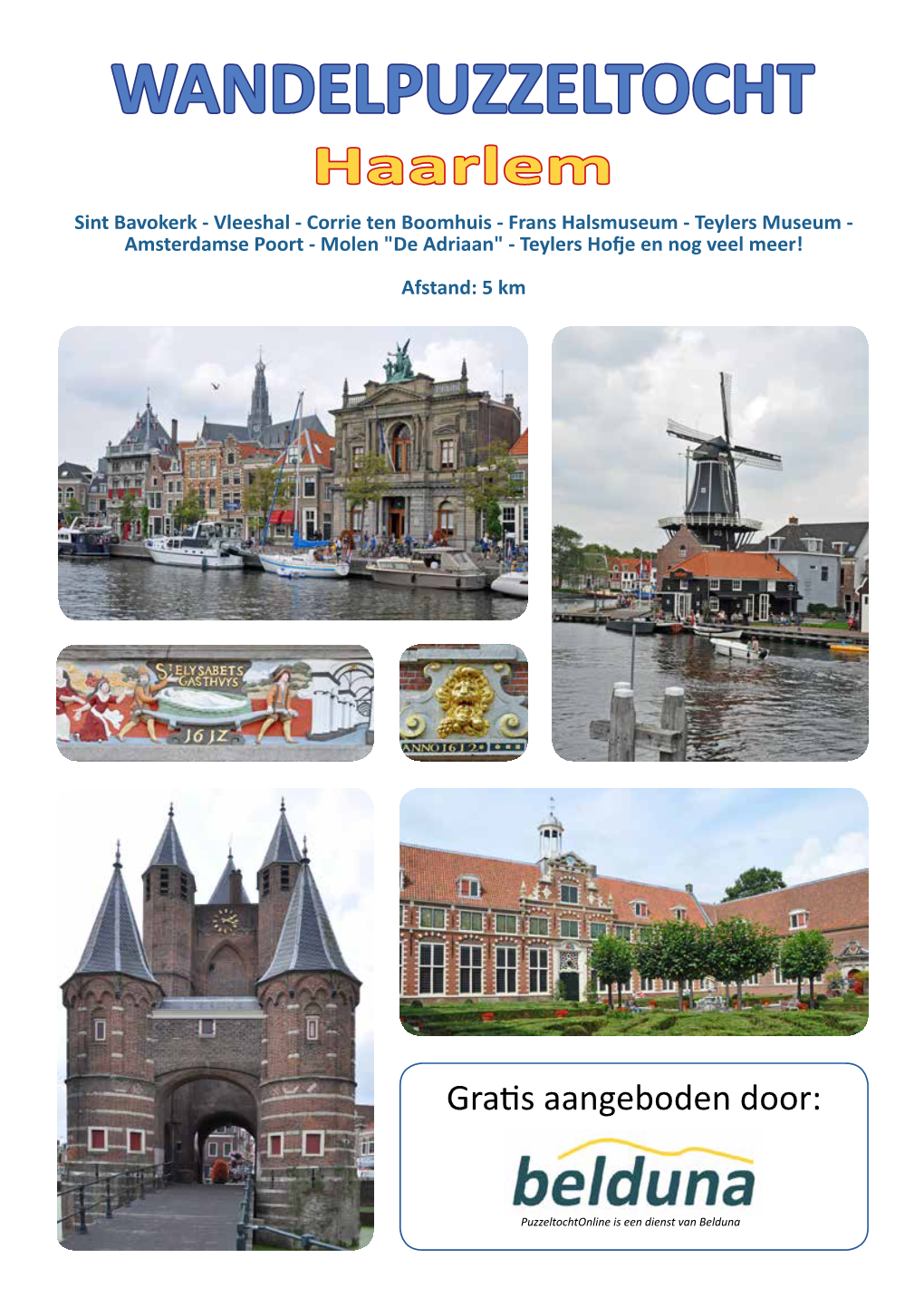 Wandelpuzzeltocht in Haarlem