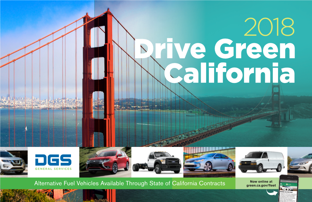 Department of General Services, Drive Green California 2018: Alternative