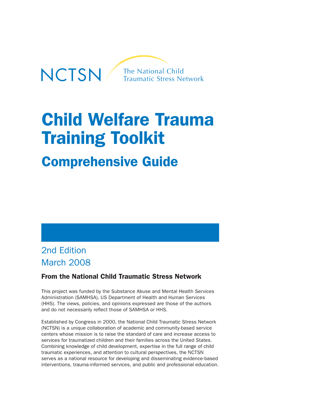 Child Welfare Trauma Training Toolkit (Comprehensive Guide)