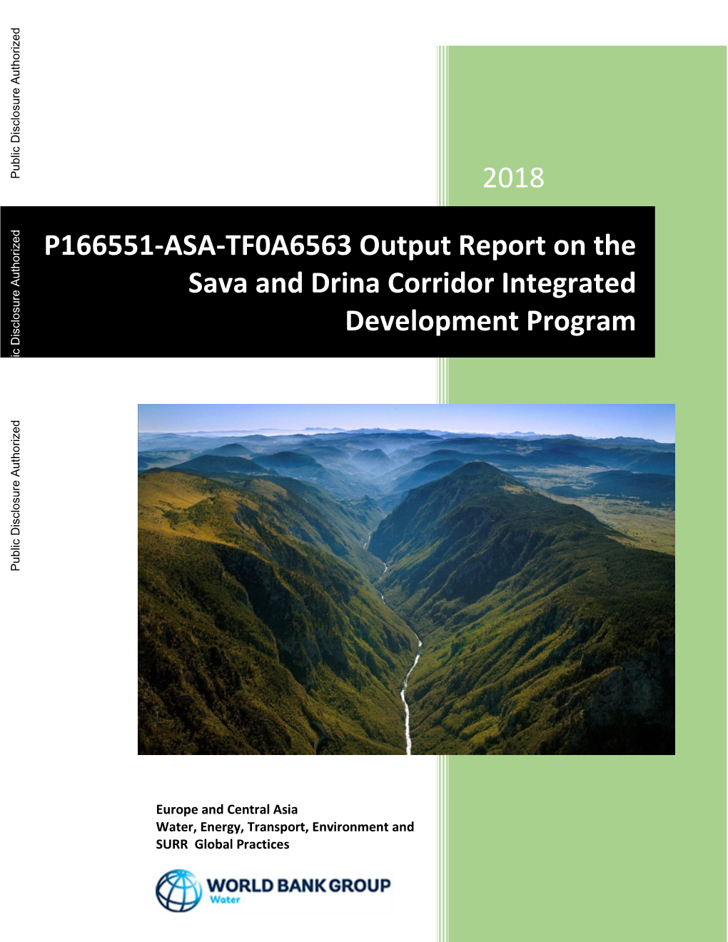 P166551-ASA-TF0A6563 Output Report on the Sava and Drina Corridor Integrated Development Program