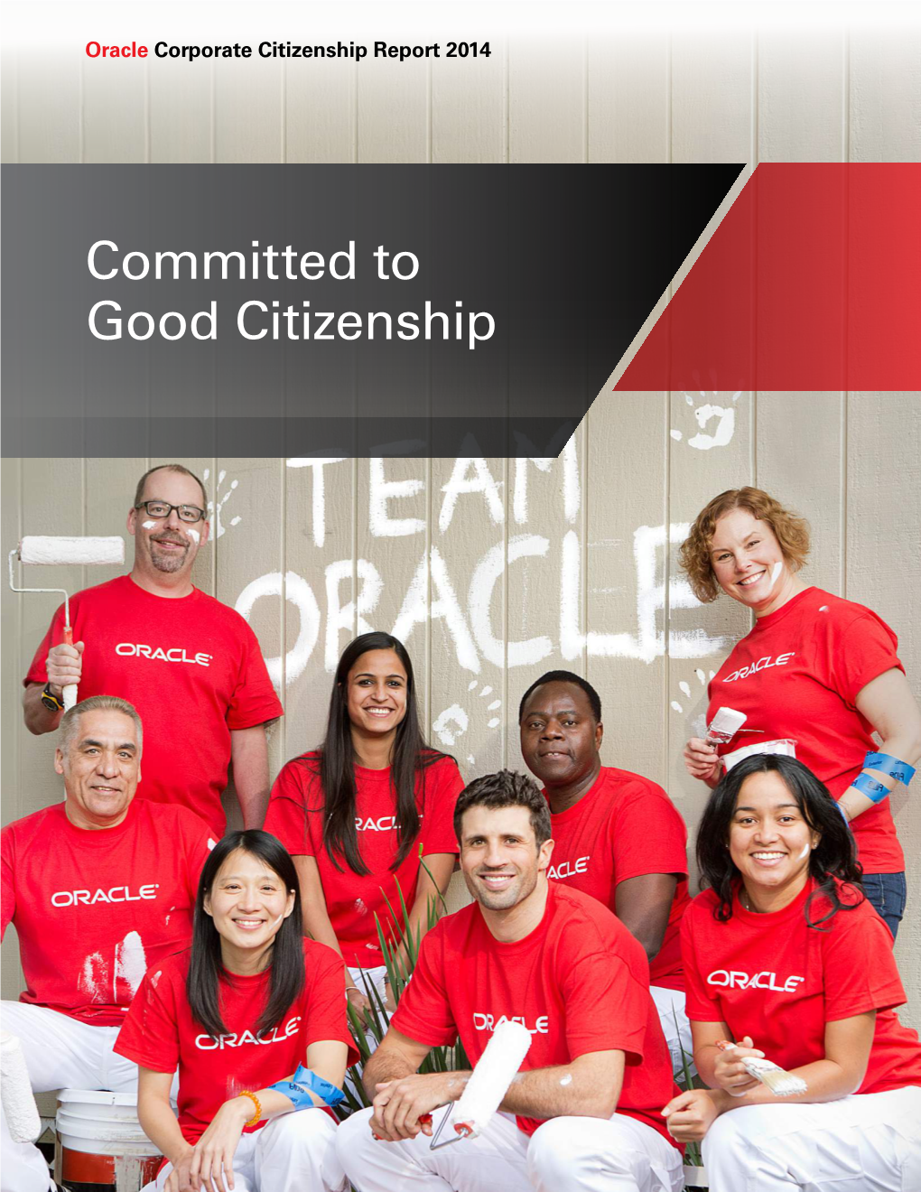 Oracle Corporate Citizenship Report 2014