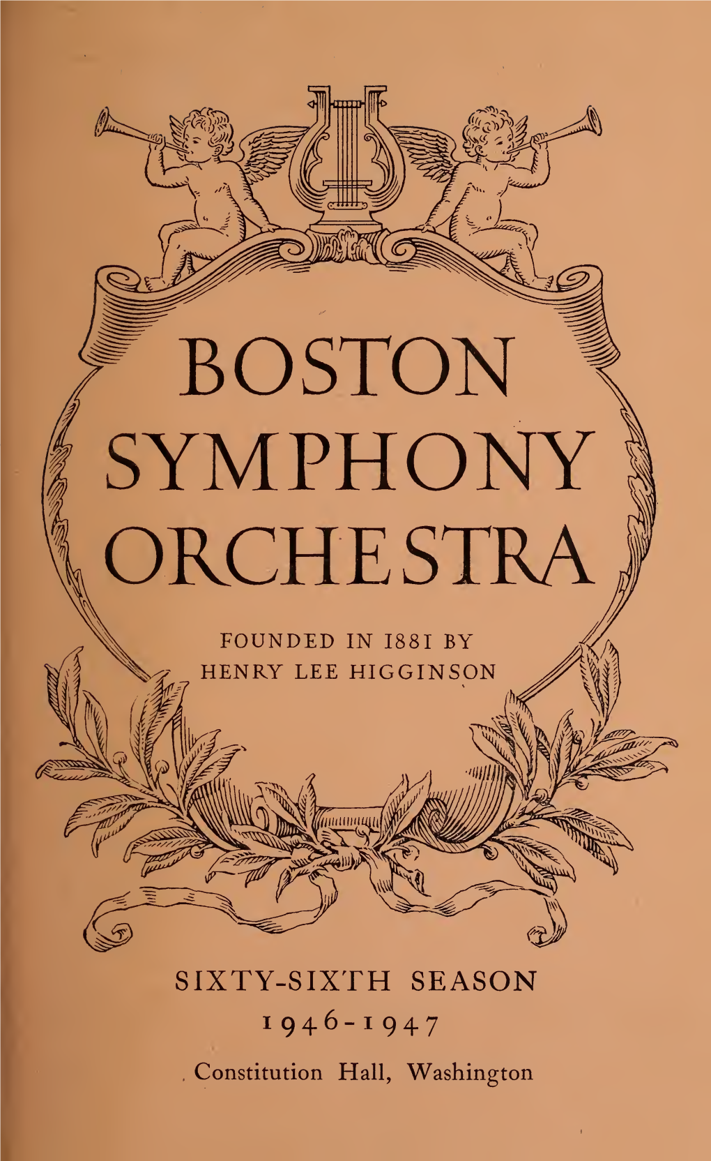 Boston Symphony Orchestra Concert Programs, Season 66,1946