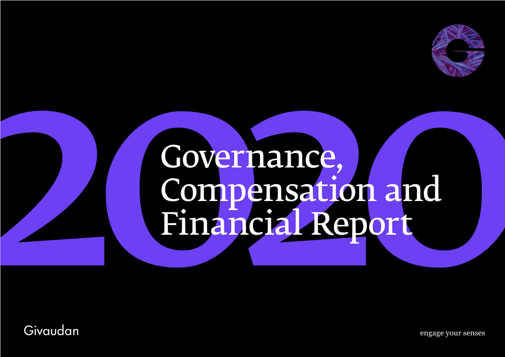 2020 Governance, Compensation and Financial Report Ements