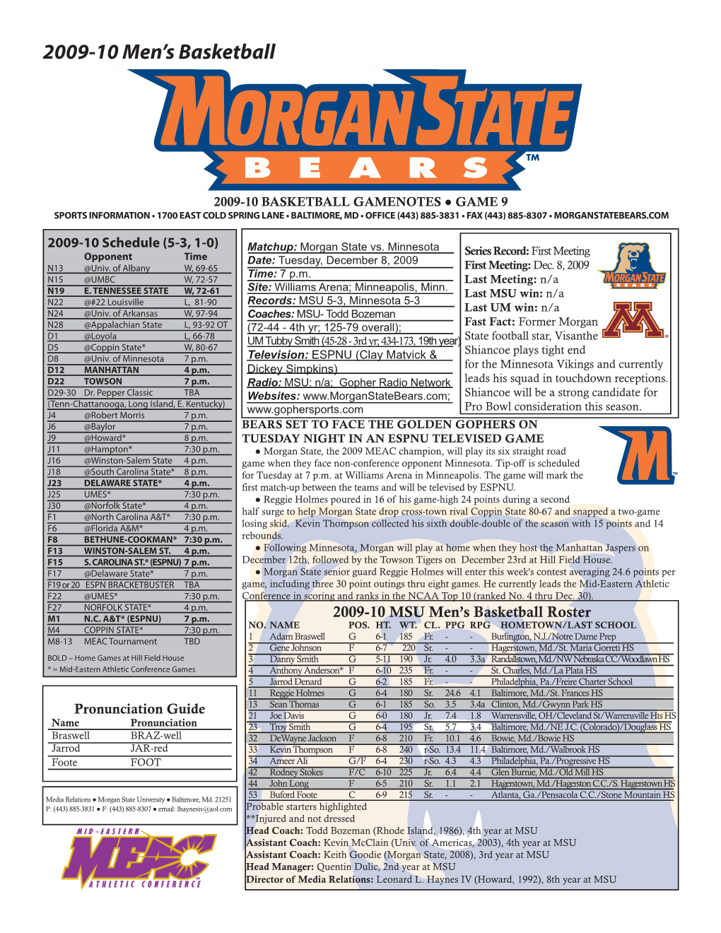 MSU Gamenotes