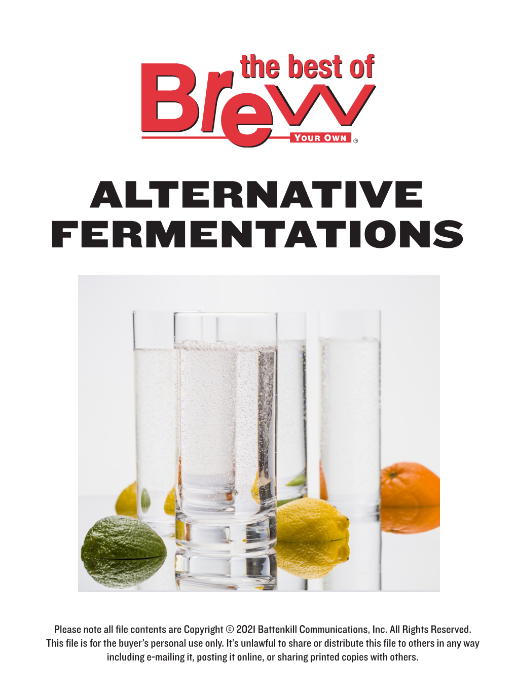 Alternative Fermentations