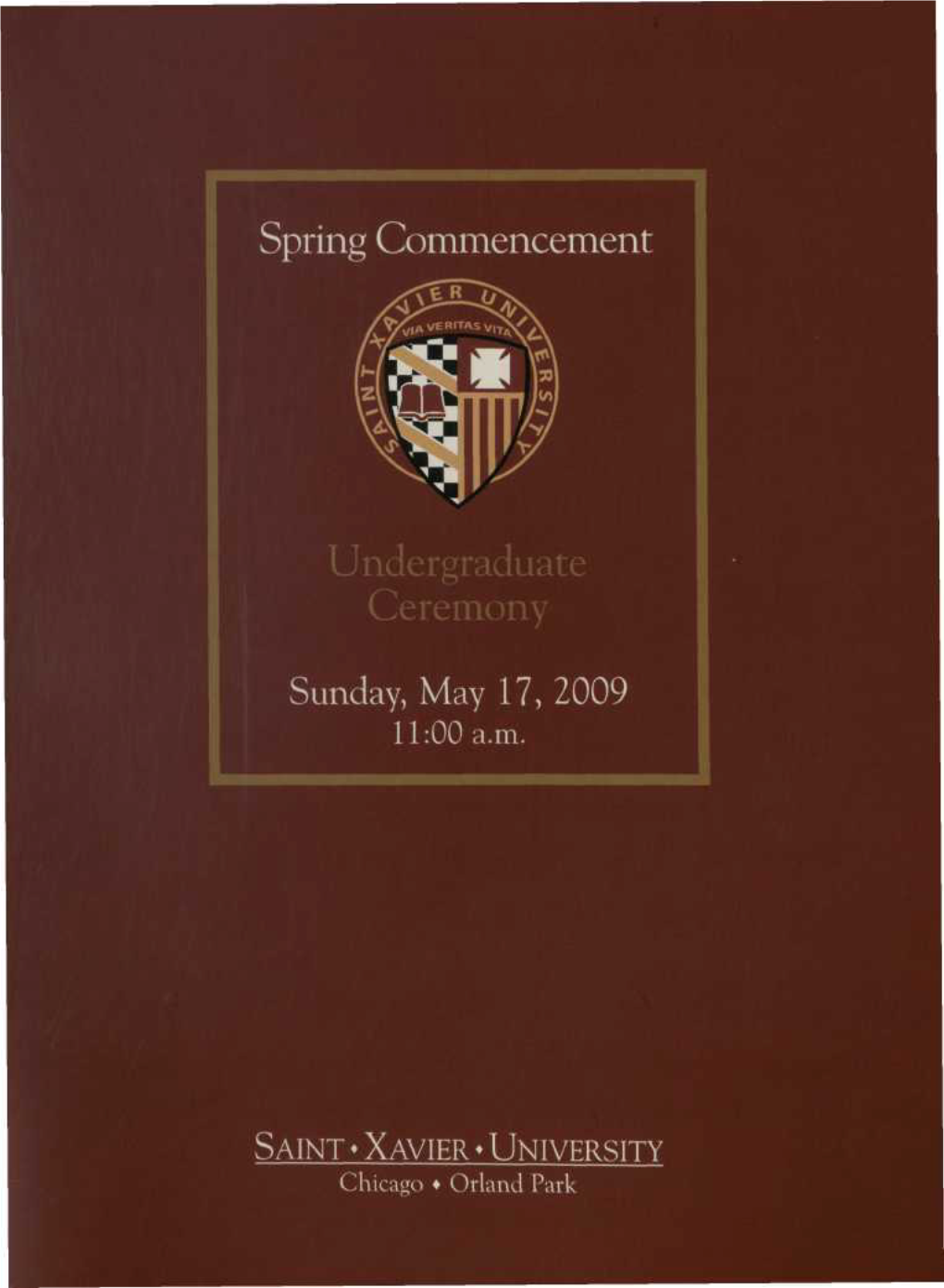 Spring Commencement Undergraduate Ceremony