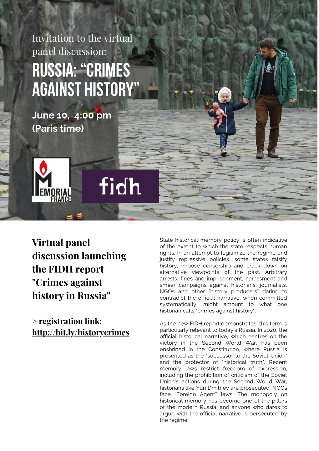 June 10 Invite Crimes Against History